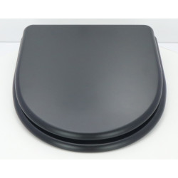 Abattant WC JACOB DELAFON ODEON UP COMPACT Noir matt Fait Sur Mesure