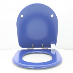 copie de Abattant WC JACOB DELAFON ALTAIR bleu électrique Frein de chute Fait Sur Mesure