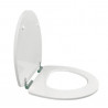 Abattant WC JACOB DELAFON PRESQU'ILE Blanc Frein De Chute ORIGINALE