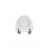 Abattant WC JACOB DELAFON PRESQU'ILE Blanc Frein De Chute ORIGINALE
