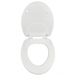 Abattant WC JACOB DELAFON PRESQU'ILE Blanc Frein De Chute ORIGINALE