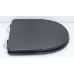 Abattant WC JACOB DELAFON ODEON Noir Frein De Chute Fait Sur Mesure