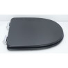 Abattant WC JACOB DELAFON ODEON Noir Frein De Chute Fait Sur Mesure