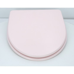 Abattant WC JACOB DELAFON ODEON UP PANACHE Rose Satín Fait Sur Mesure
