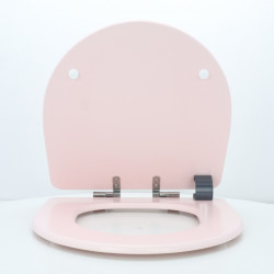Abattant WC JACOB DELAFON ODEON UP PANACHE Rose Satín Fait Sur Mesure