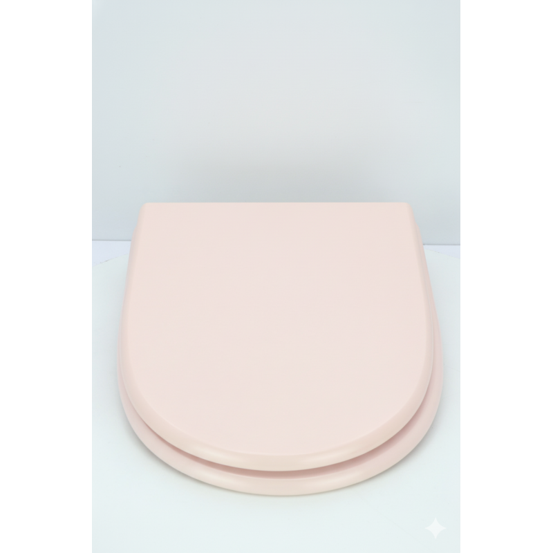 Abattant WC JACOB DELAFON ANTARES Rose Cairo Fait Sur Mesure