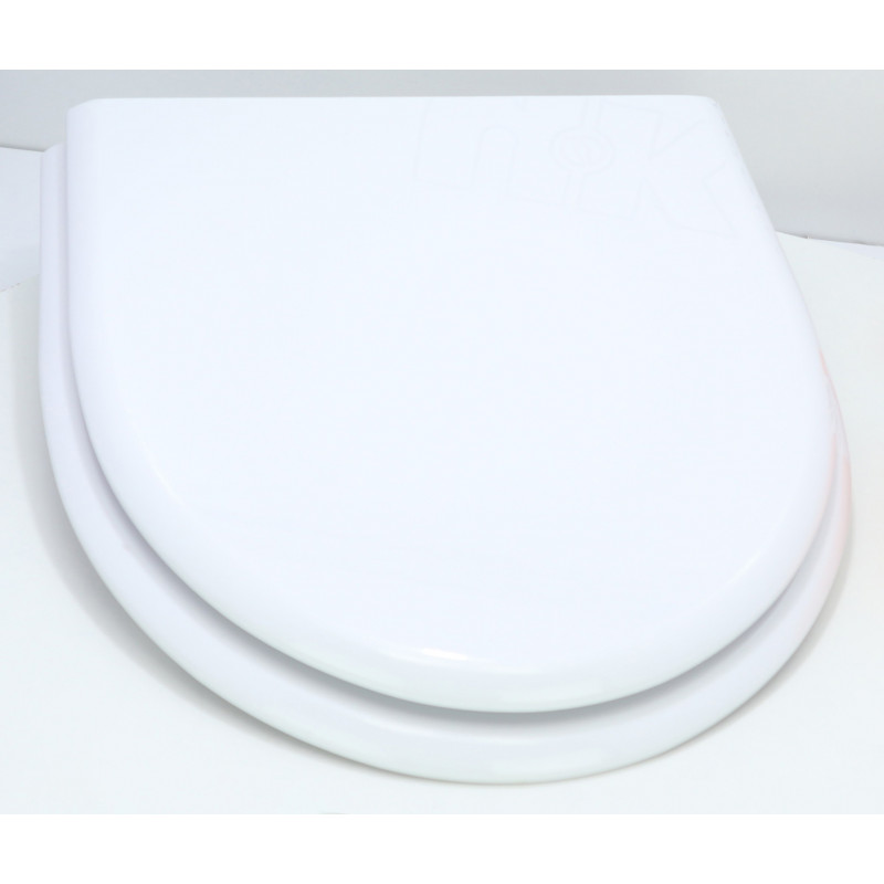 Abattant WC JACOB DELAFON ODEON UP SEMICARENADO Blanc Frein de Chute Fait Sur Mesure