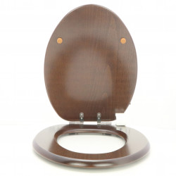 Abattant WC JACOB DELAFON PORTRAIT Noyer foncé Fait Sur Mesure