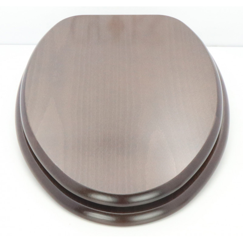 Abattant WC JACOB DELAFON PORTRAIT Noyer foncé Fait Sur Mesure