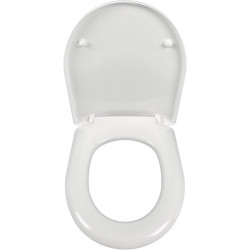 Abattant WC JACOB DELAFON ODEON Blanc Frein de Chute ORIGINALE