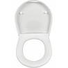 Abattant WC JACOB DELAFON ODEON UP COMPACT Blanc Frein de Chute ORIGINALE
