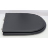 Abattant WC JACOB DELAFON ALTAIR Noir Fait Sur Mesure