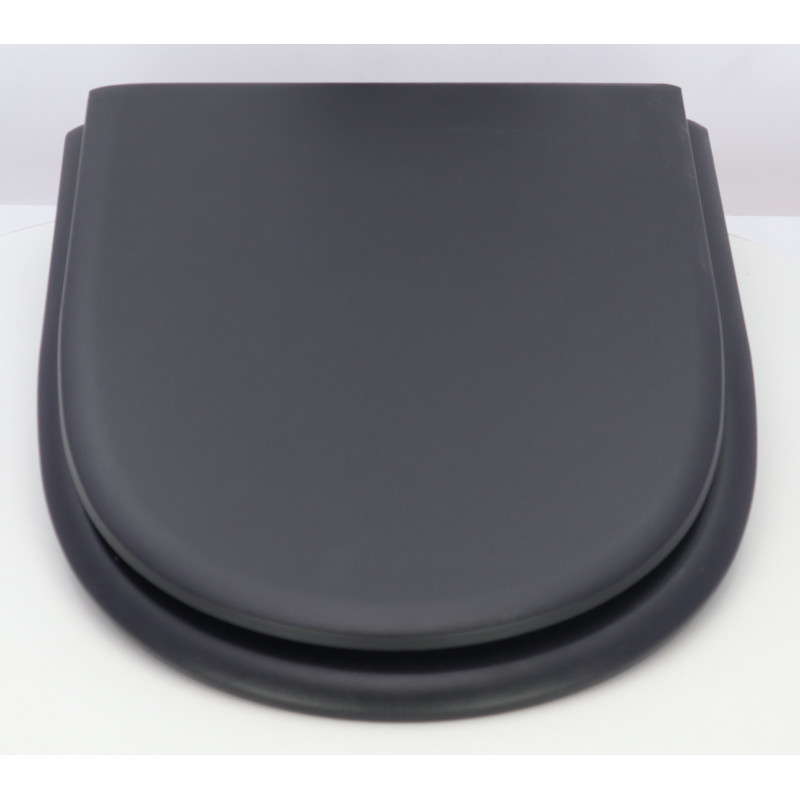 Abattant WC JACOB DELAFON ALTAIR Noir Fait Sur Mesure