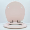 Abattant WC JACOB DELAFON ATILA Rose Satiné Fait Sur Mesure