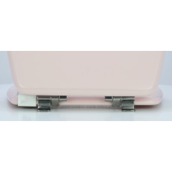 Abattant WC JACOB DELAFON ATILA Rose Satiné Fait Sur Mesure