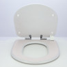 Abattant WC JACOB DELAFON IRIS Blanc Rustique Frein De Chute Fait Sur Mesure