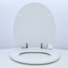 Abattant WC JACOB DELAFON PRESQUI'LE Blanc Mat Fait Sur Mesure