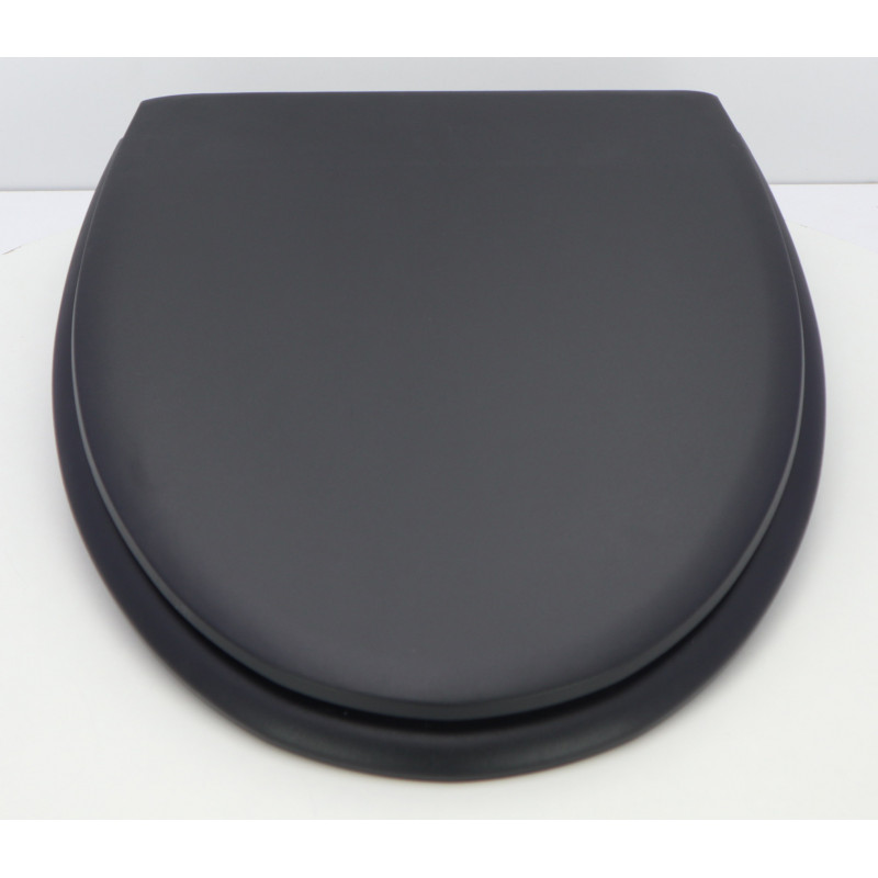 Abattant WC JACOB DELAFON PRESQUI'LE Noir Mat Fait Sur Mesure