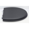 Abattant WC JACOB DELAFON PRESQUI'LE Noir Mat Fait Sur Mesure