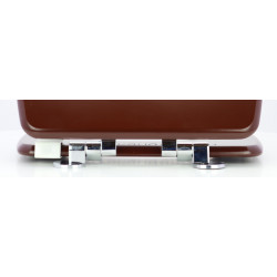Abattant WC JACOB DELAFON PRESQUI'LE Chocolat Frein De Chute Fait Sur Mesure