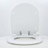 Abattant WC JACOB DELAFON ODEON Blanc Frein De Chute Fait Sur Mesure