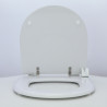 Abattant WC JACOB DELAFON ODEON UP COMPACT Blanc Fait Sur Mesure