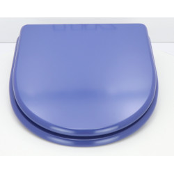 Abattant WC JACOB DELAFON ODEON UP COMPACT Bleu Électrique Fait Sur Mesure