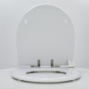 Abattant WC JACOB DELAFON ODEON UP PANACHE Blanc Fait Sur Mesure