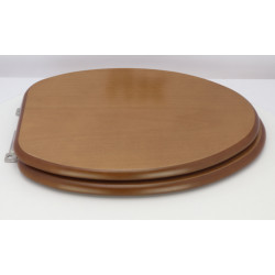 Abattant WC JACOB DELAFON PORTRAIT Noyer Clair Fait Sur Mesure