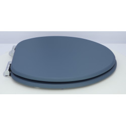 Abattant WC JACOB DELAFON PORTRAIT Bleu Crépuscule Frein De Chute Fait Sur Mesure
