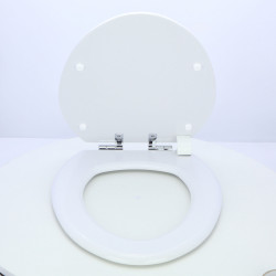 Abattant WC JACOB DELAFON REVIVAL Blanc Frein De Chute Fait Sur Mesure
