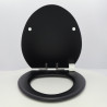 Abattant WC JACOB DELAFON REVIVAL Noir Mat Fait Sur Mesure
