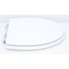 Abattant WC JACOB DELAFON PRESQU'ILE Blanc Frein De Chute Fait Sur Mesure