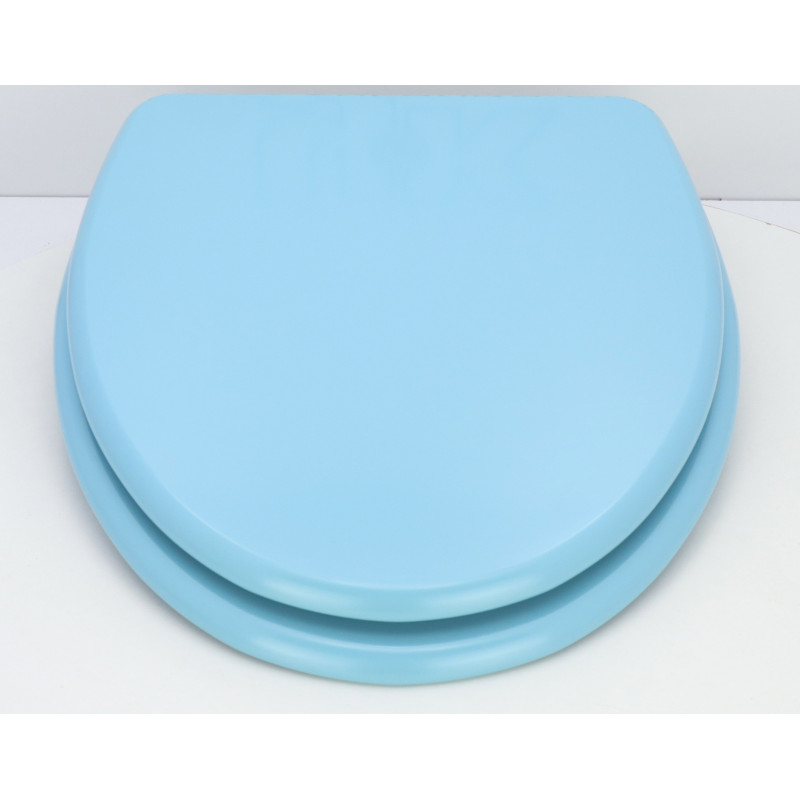 Abattant WC JACOB DELAFON PRESQU'ILE Bleu Floride Fait Sur Mesure