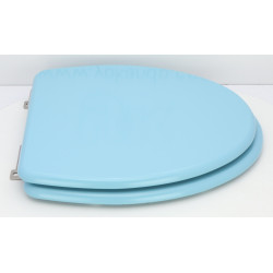 Abattant WC JACOB DELAFON PRESQU'ILE Bleu Floride Fait Sur Mesure