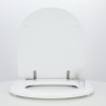 Abattant WC JACOB DELAFON ODEON UP COMPACT Blanc Mat Fait Sur Mesure