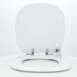 Abattant WC JACOB DELAFON FREELANCE Blanc Frein De Chute Fait Sur Mesure