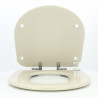 Abattant WC JACOB DELAFON IRIS Sable Frein De Chute Fait Sur Mesure