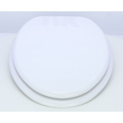 Abattant WC JACOB DELAFON PORTRAIT Blanc Frein De Chute Fait Sur Mesure
