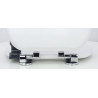 Abattant WC JACOB DELAFON PORTRAIT Blanc Frein De Chute Fait Sur Mesure