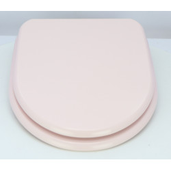 Abattant WC JACOB DELAFON ALTAIR Rose Satiné Frein de chute Fait Sur Mesure