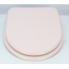 Abattant WC JACOB DELAFON ALTAIR Rose Satiné Frein de chute Fait Sur Mesure